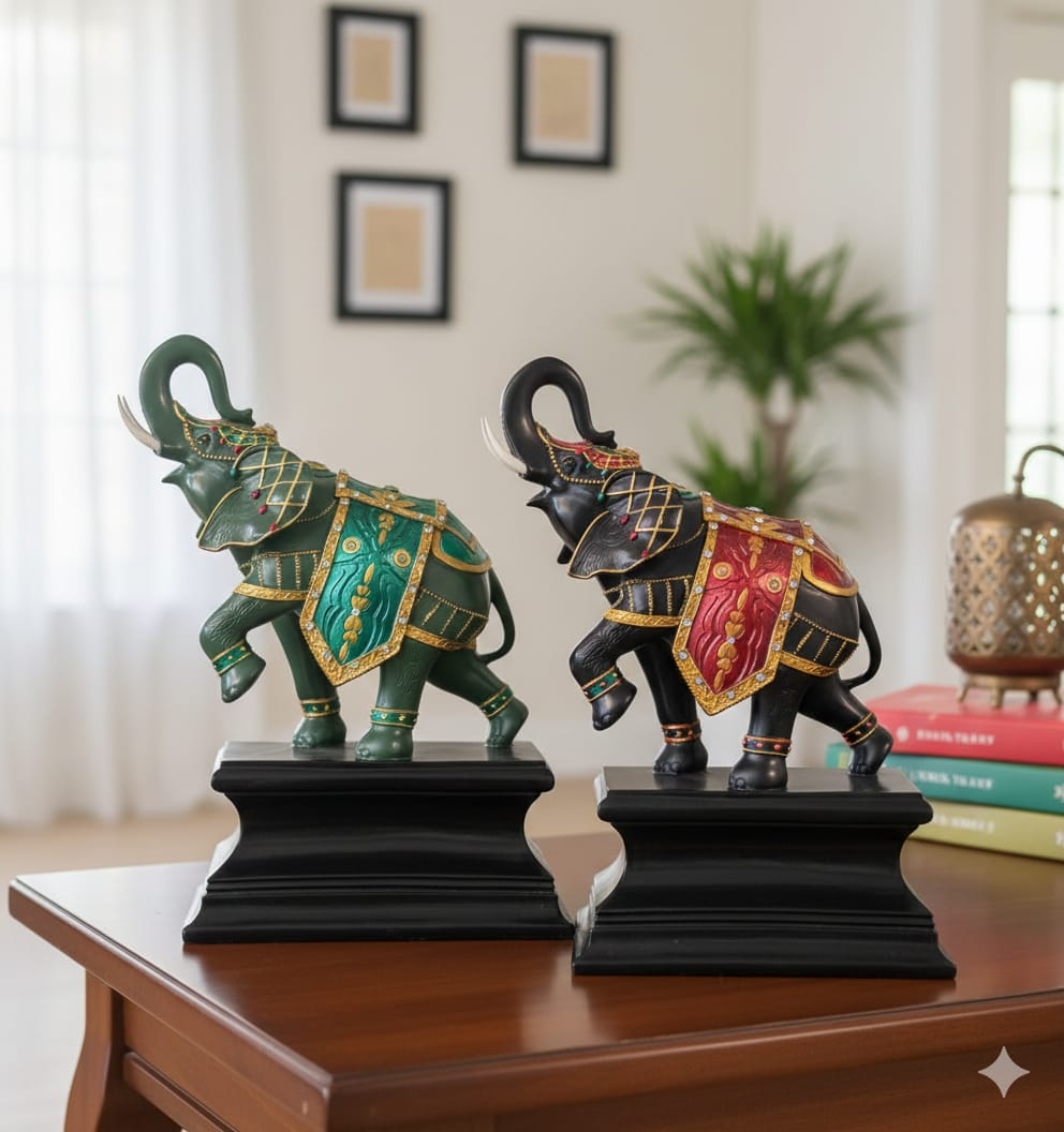 Resin Elephant Statue
